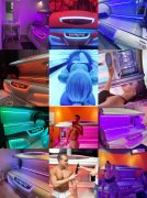 美黑机，躺式美黑机，晒腿神器，让你享受躺平的快乐。